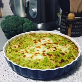 Brokolicový quiche