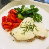 Kuřecí steak s mozzarellou