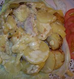 Kotlety zapečené se šlehačkou
